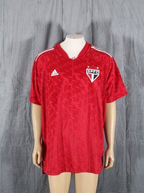 Soccer Jersey - FC Sao Paulo 2021 Pre Match Jersey - Men's 2XL (NWT)